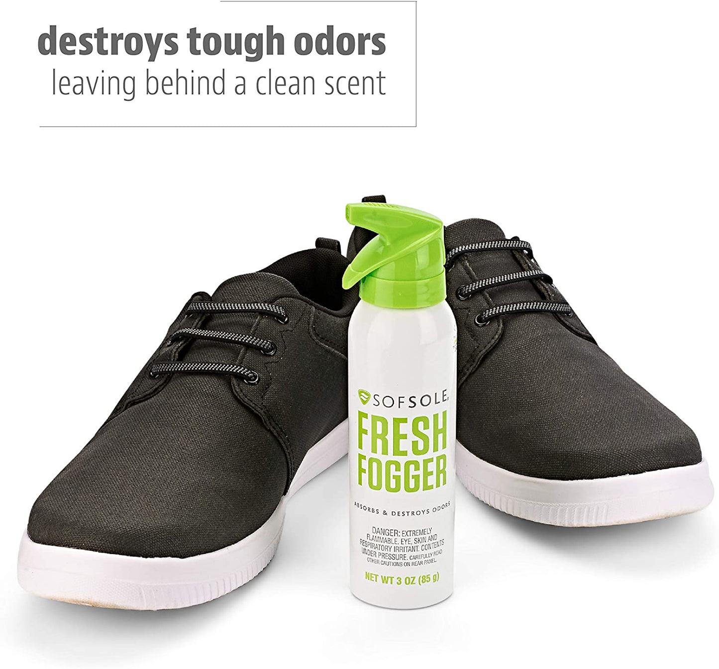Sof Sole Fresh Fogger Shoe, 3-Ounce 2pk