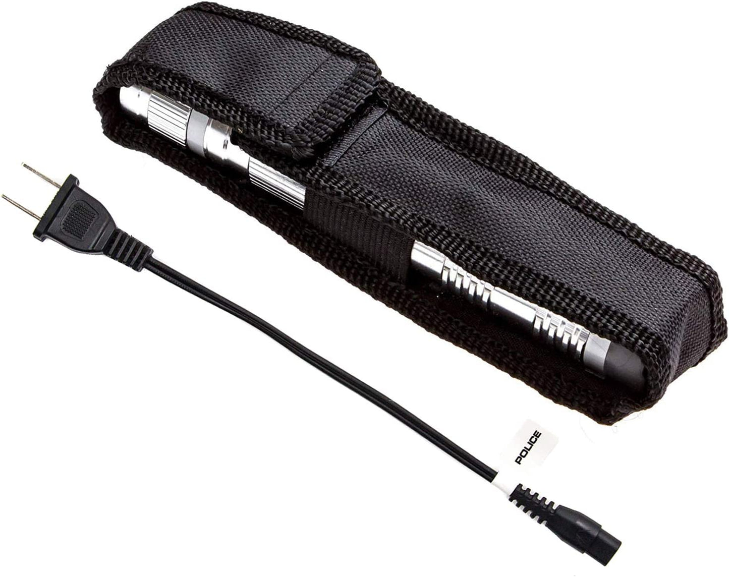 Aluminum Series 59 Billion Rechargeable with LED Tactical Flashlight, Silver