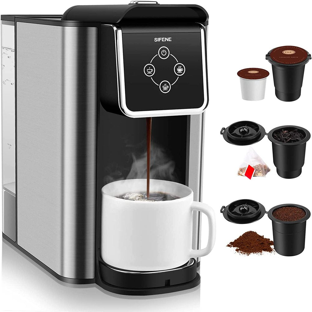 Electric Spice/Coffee Grinder Mill, Hypergrind Precision with Large Grinding Capacity and Powerful Motor Also for Spices, Herbs, Nuts, Grains, Stainless Steel