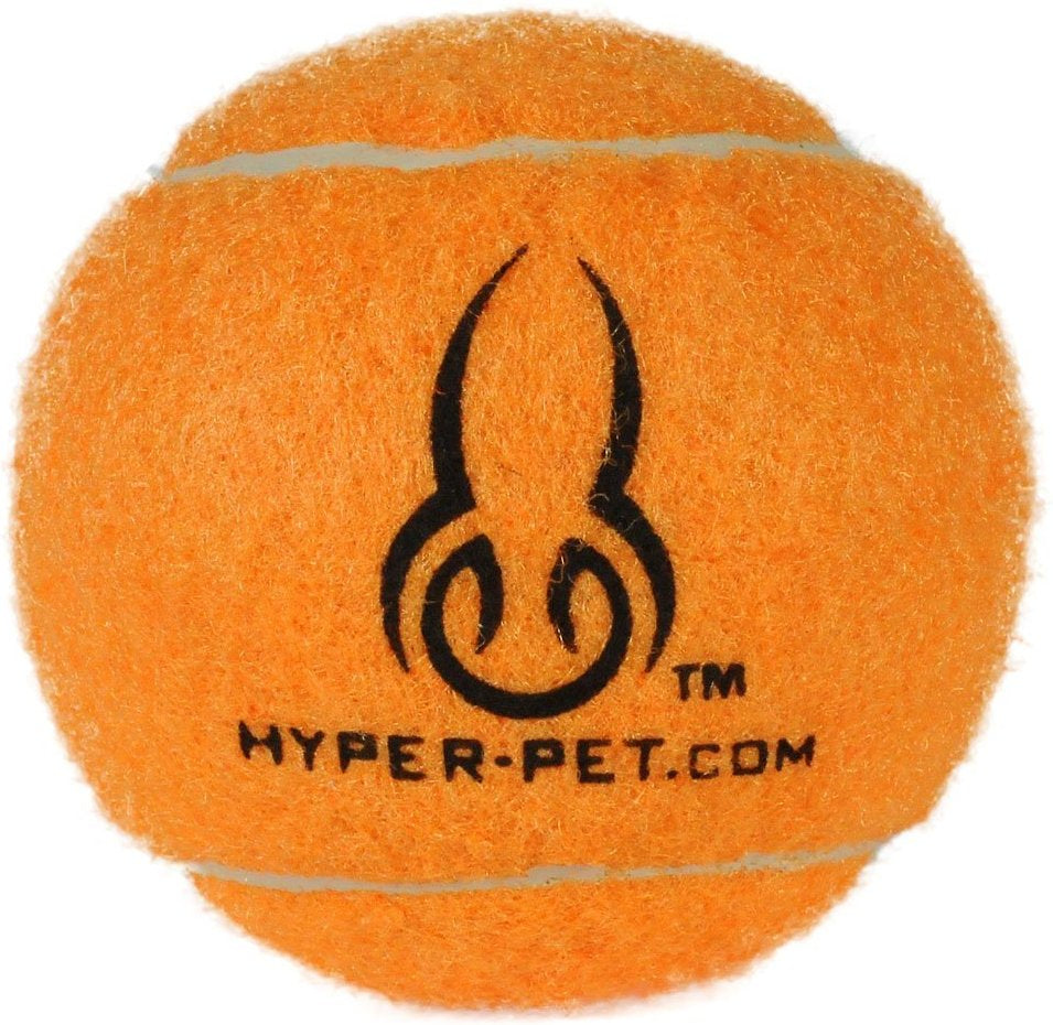 Tennis Balls, Dog Fetch Toys, Grade a Rubber Ball, Orange, 4 Count