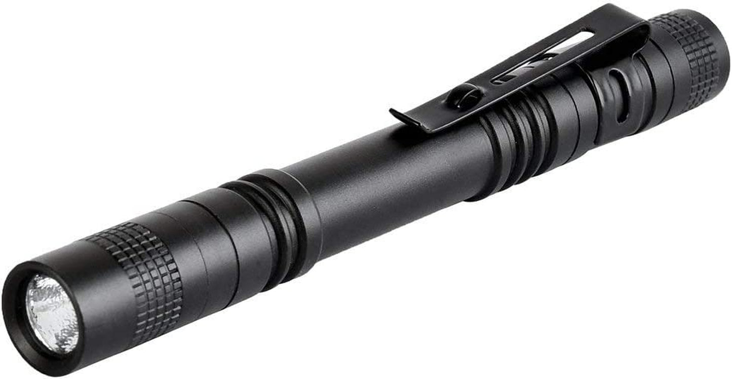 4 Pcs1000Lm XPE-R3 LED Penlight Flashlight Tactical Torch with Clip(13.3 CM)