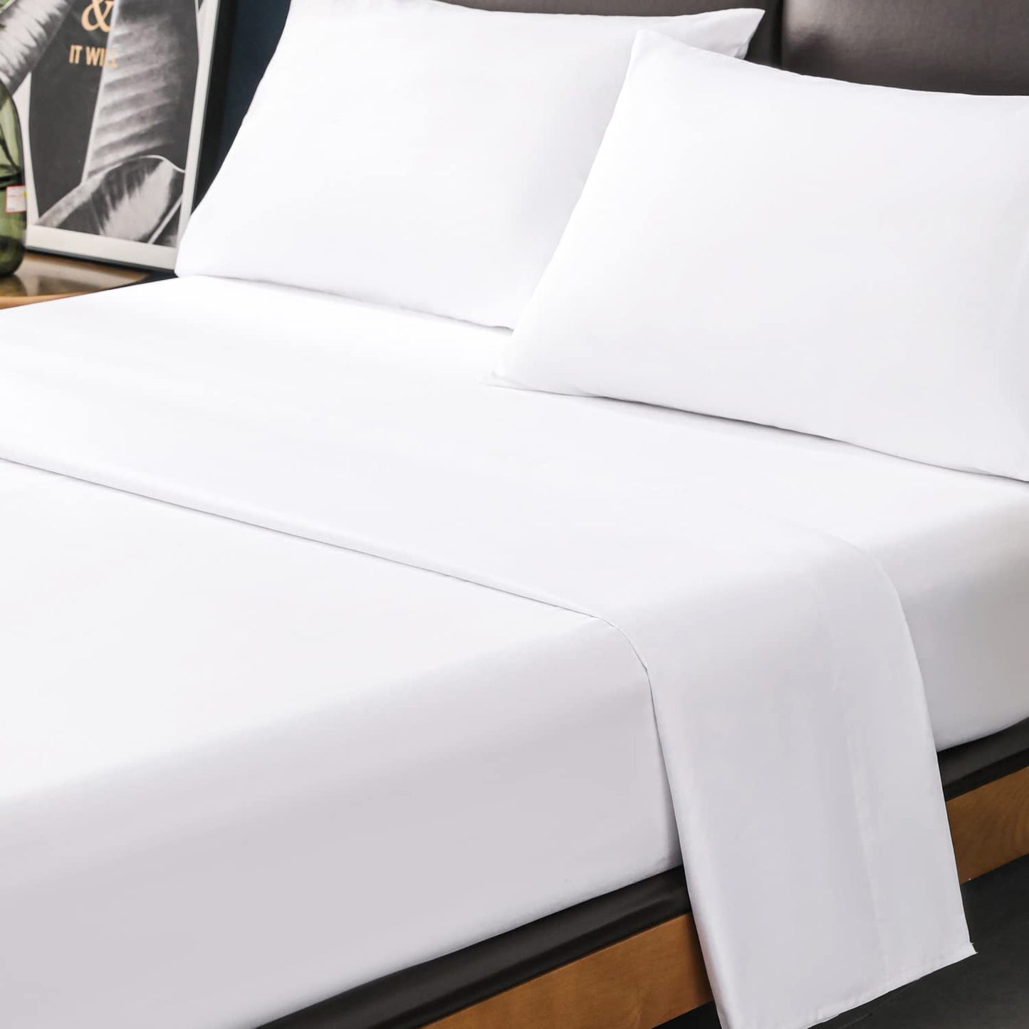 California King Size Quilted Fitted Waterproof Mattress Pad, Premium Hollow Material Filling Mattress Protector, Breathable, Quiet, Cooling, Machine-Washable Mattress Cover with 21” Deep Pocket