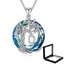 Tree of Life Necklace for Women with Initial Letter