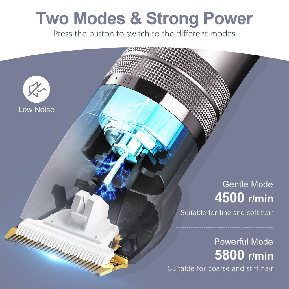 Hair Clippers for Men, Cordless Barber Grooming Set Professional Hair Cutting Kit,Rechargeable Home Haircut