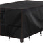 Patio Furniture Covers Waterproof for Outdoor Table and Chairs, Sectional Sofa Set Cover Rectangular Water Resistant