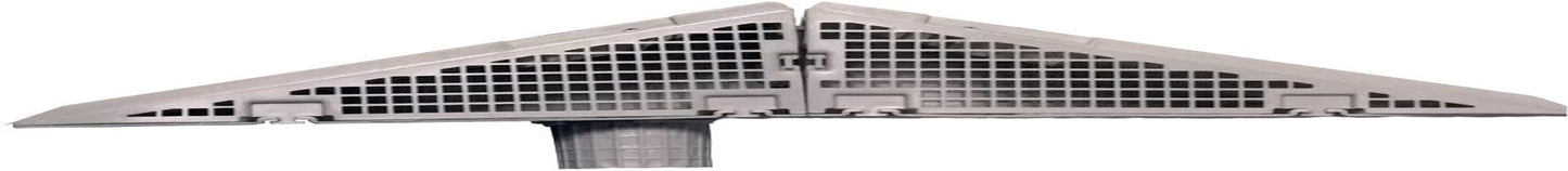 The Gutter Guard - Wedge Eliminates Downspout Pipe Clogs from Leaves and Debris - 2-Pack