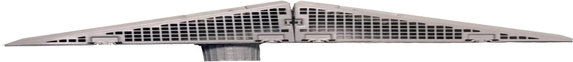 The Gutter Guard - Wedge Eliminates Downspout Pipe Clogs from Leaves and Debris - 2-Pack