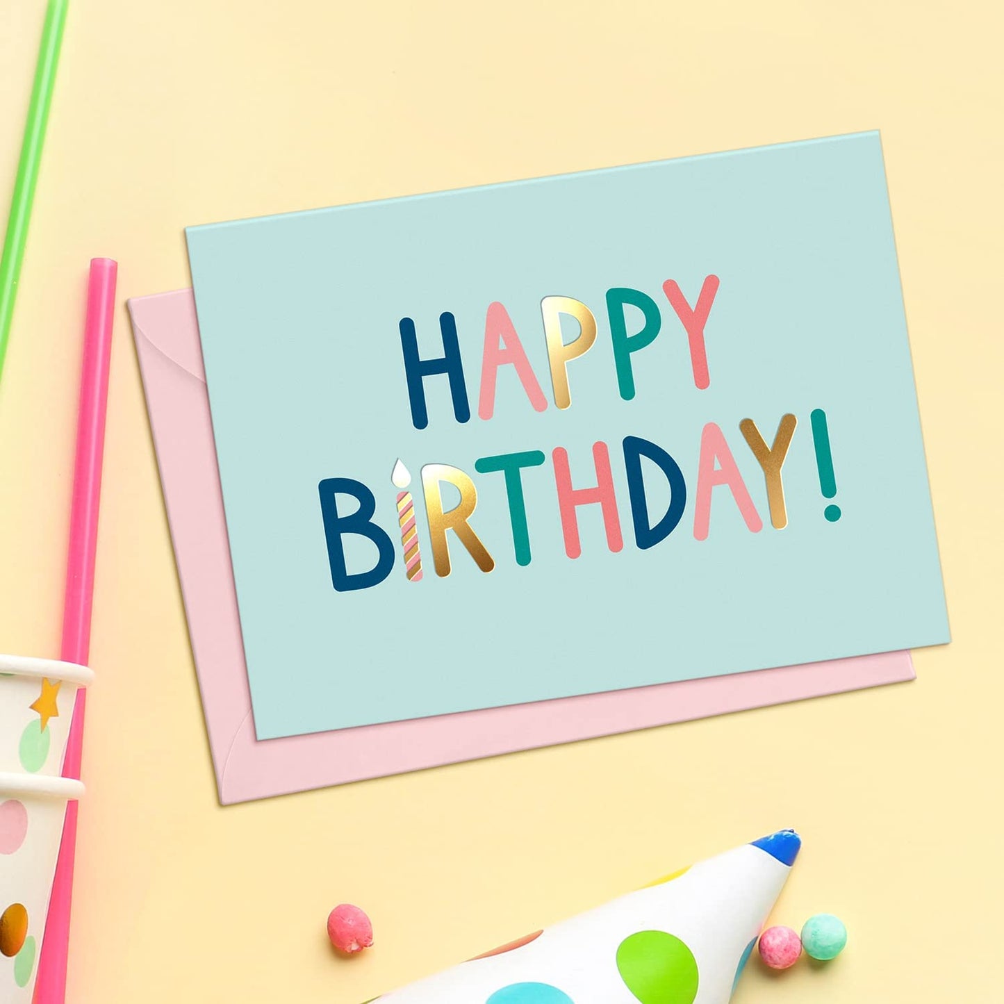 Set of 20 Assorted Birthday Cards with Envelopes