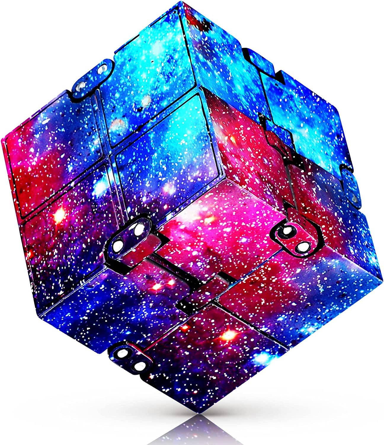 Fidgets Toys Fidget Cubes 2PCS Infinity Cubes for Kids & Teen & Adult, Cool Stuff Adult Toys Mini Gadget Best for Stress or Anxiety Relief and Kill Time, Sensory Toys Unique Teacher Appreciation Gifts