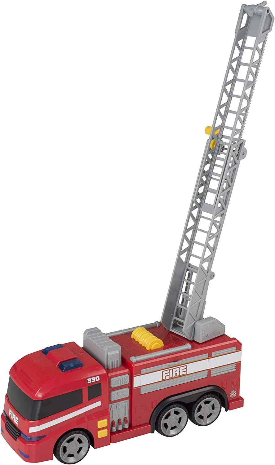 Large Fire Engine | Fire Truck with Realistic Lights and Sounds | Kids' Play Figures and Vehicles Toy Car Set | for Ages 3 and Over