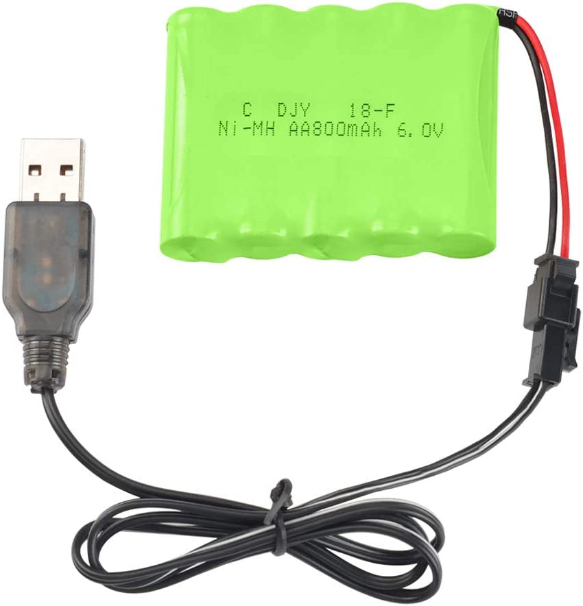 6V Battery for 1:12 Monster Truck RC Remote Control Car