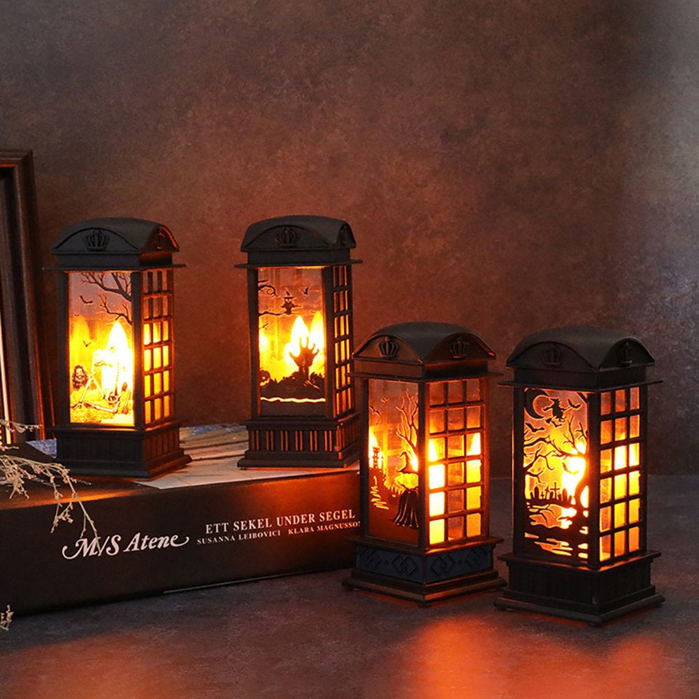 Halloween Pumpkin Light Lamp Door Room Decoration LED Lantern Party Home Props, Halloween Decorations