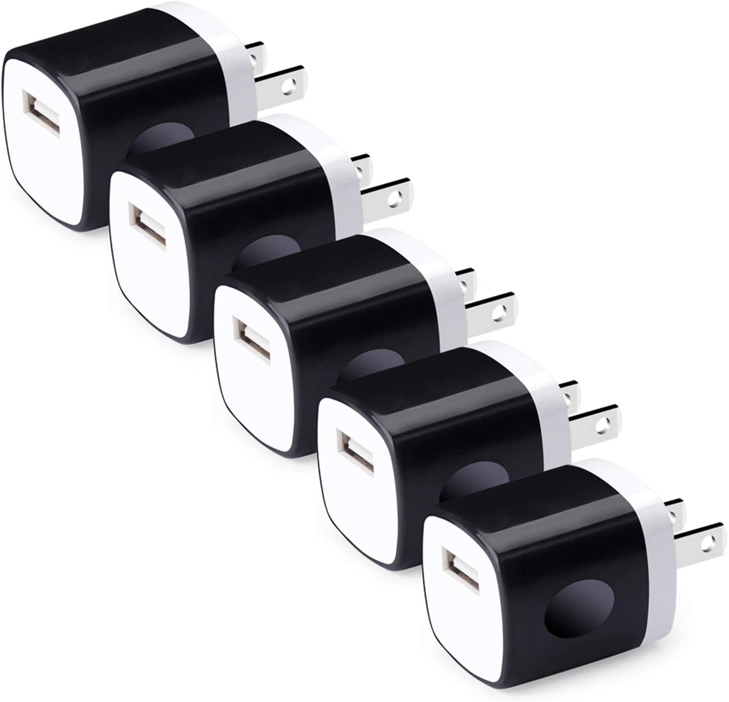 5Pack Wall Charger Cube