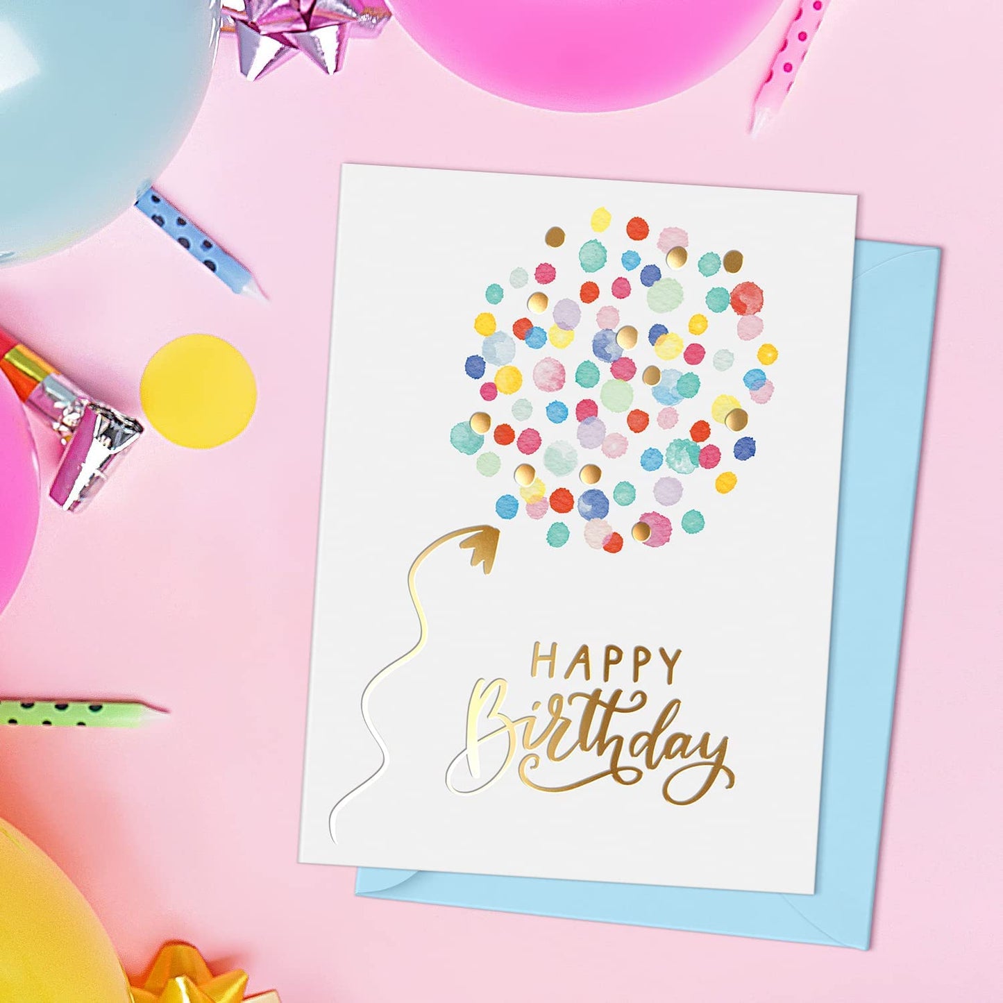 Set of 20 Assorted Birthday Cards with Envelopes