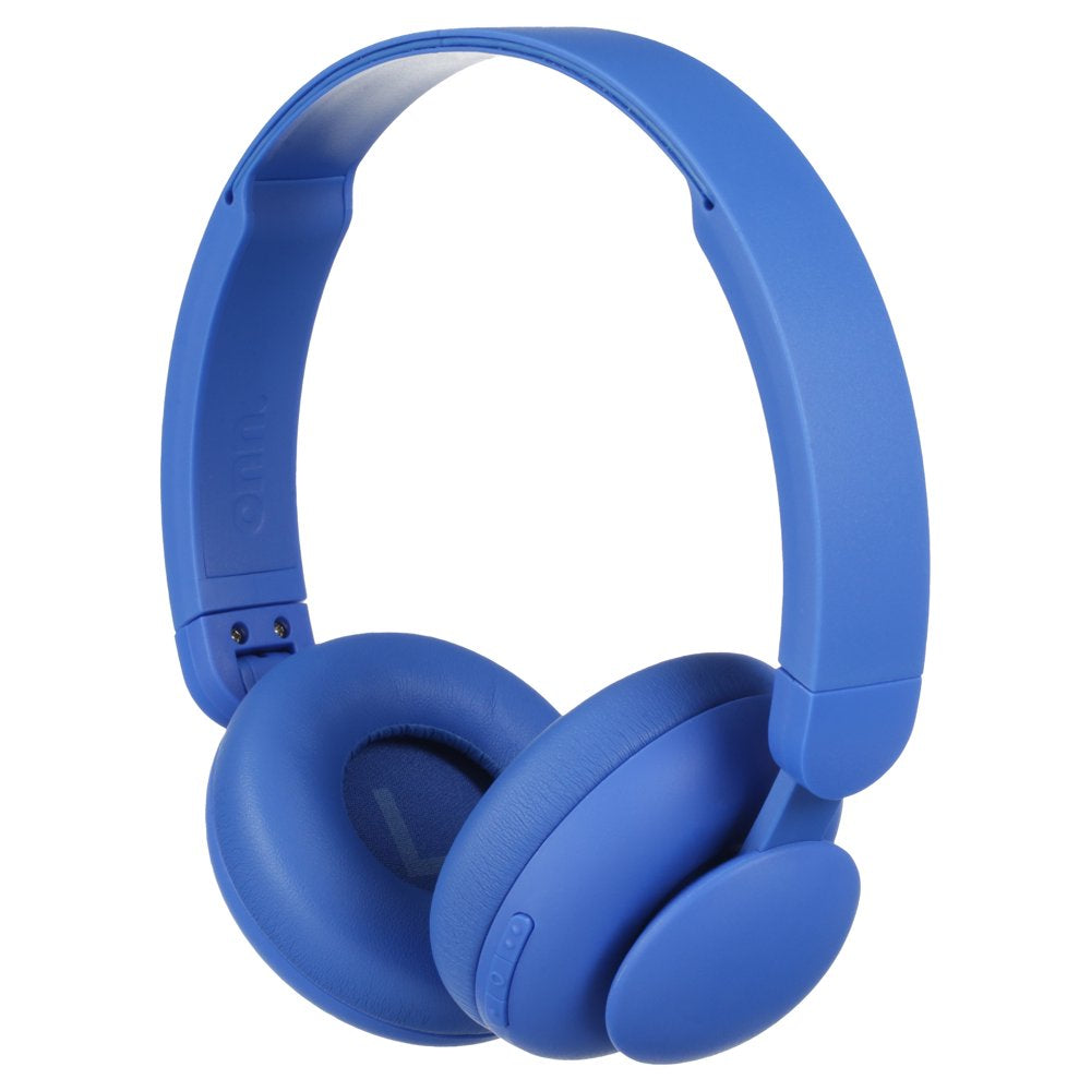 Wireless Bluetooth On-Ear Headphones - Blue