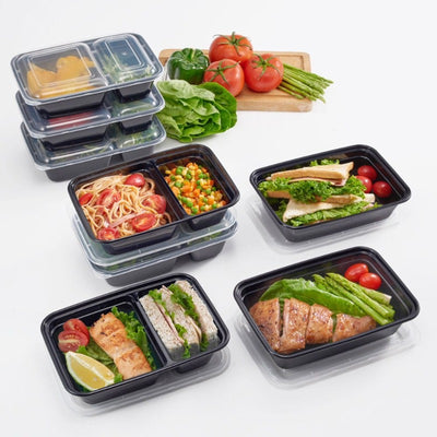 60 Piece Meal Prep Food Storage Containers