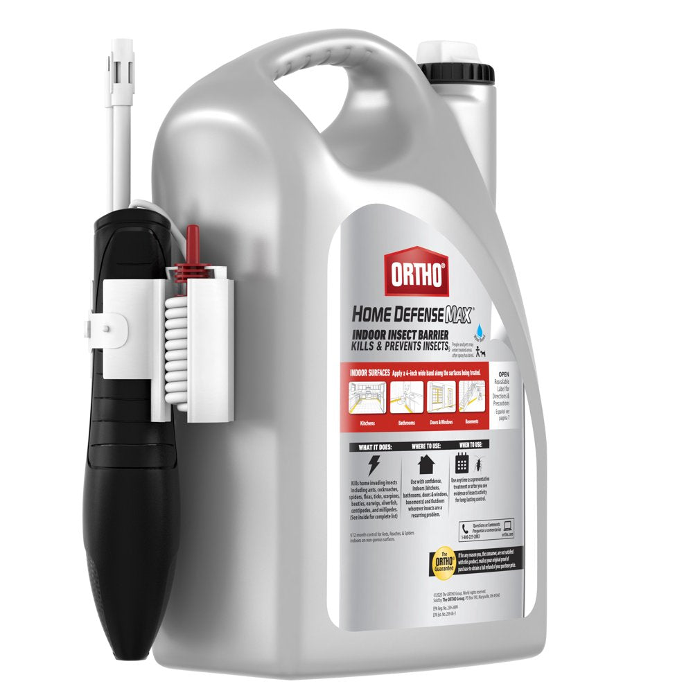 Ortho Home Defense Max Indoor Insect Barrier with Extended Wand, 1 Gal.