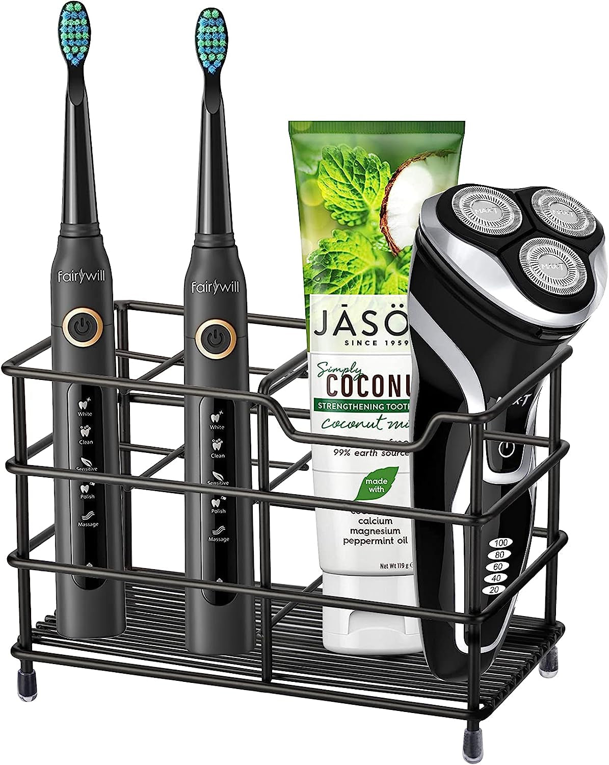 Stainless Steel Bathroom Toothbrush Holder
