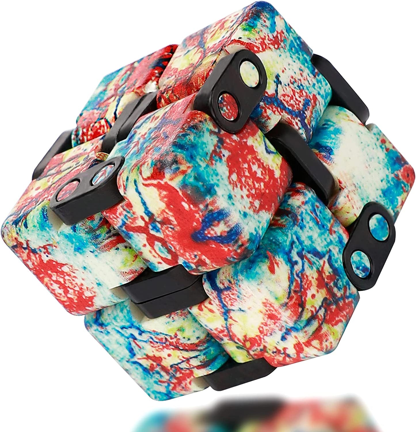 Fidgets Toys Fidget Cubes 2PCS Infinity Cubes for Kids & Teen & Adult, Cool Stuff Adult Toys Mini Gadget Best for Stress or Anxiety Relief and Kill Time, Sensory Toys Unique Teacher Appreciation Gifts