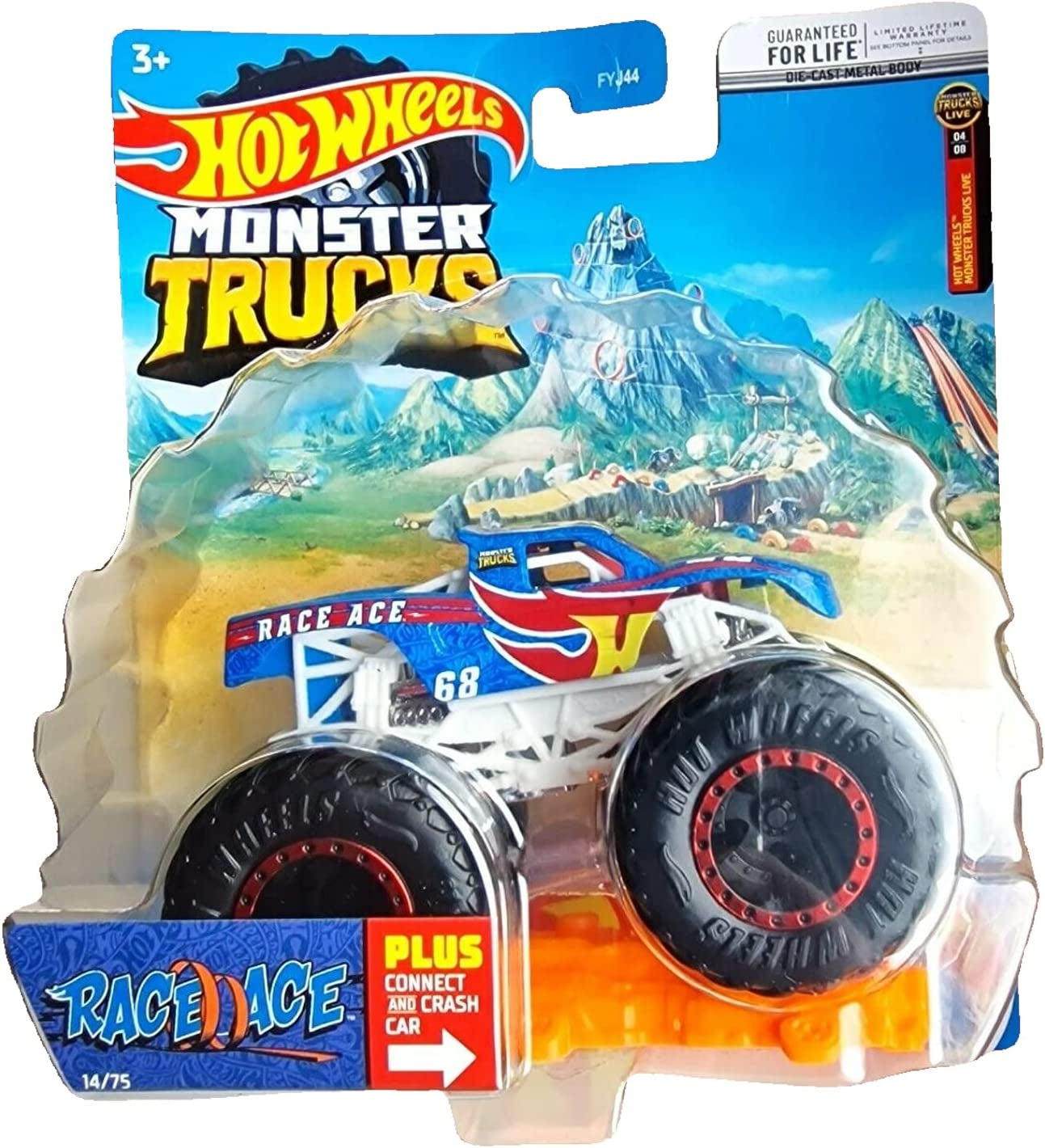 Hot Wheels HW Monster Trucks Bigfoot Crash Legends 1:64 Scale