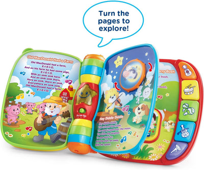 Vtech Musical Rhymes Book, Red