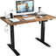 40 X 24 Inches Electric Standing Desk Stand up Desk for Home Office,Adjustable Desk with Black Frame & Black Top,Quick Assembly Ergonomic Sit Stand Desk Adjustable Height