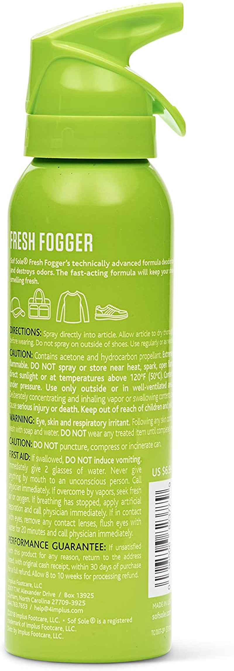 Sof Sole Fresh Fogger Shoe, 3-Ounce 2pk