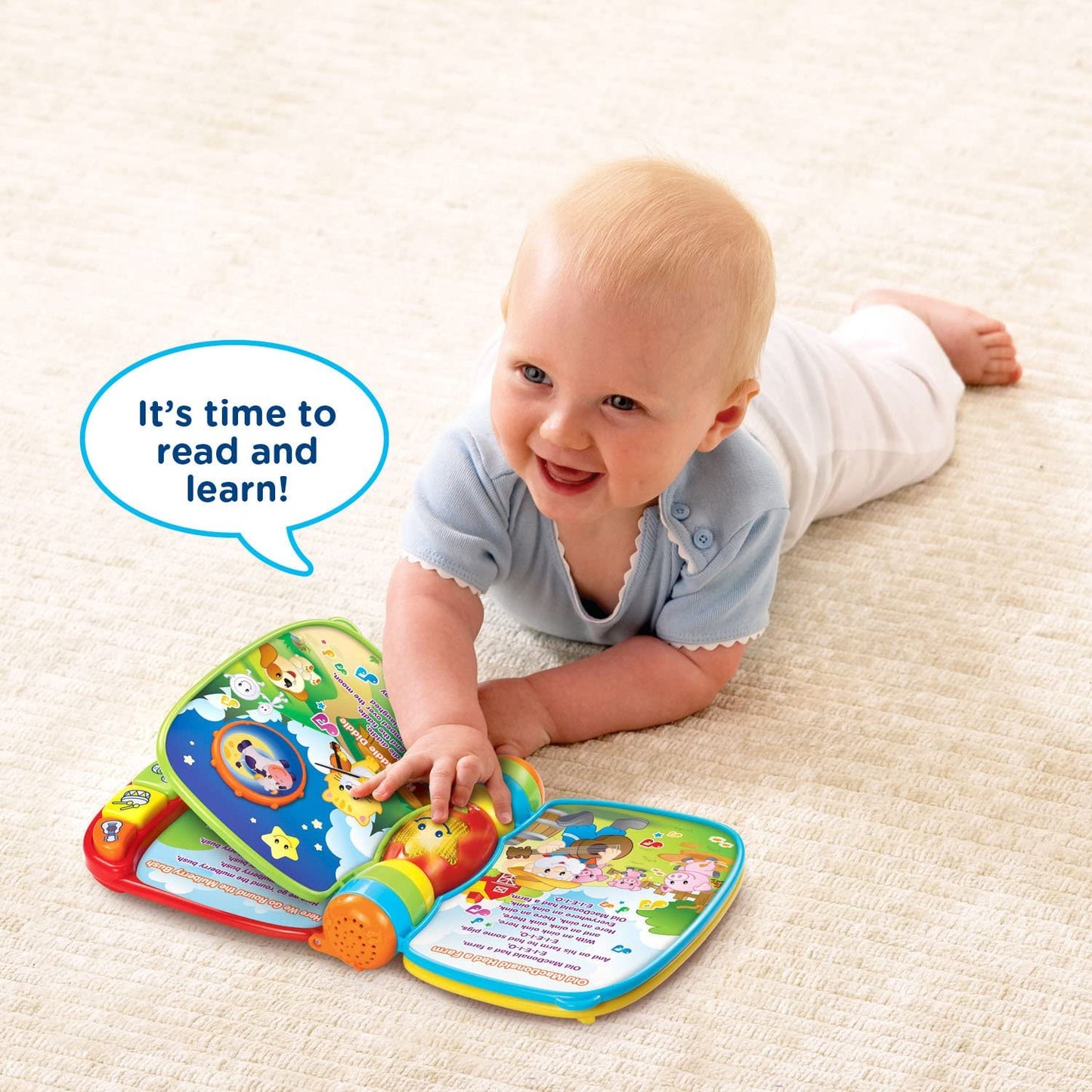 Vtech Musical Rhymes Book, Red