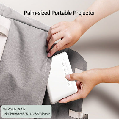 1080P Full HD Mini Projector Support, Portable Projector for Home Theater, Compatible with Pc/Ios /Android