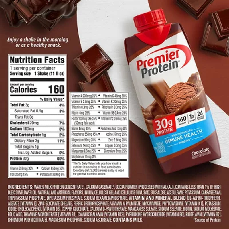 15 Pk Chocolate Premier Protein Shake