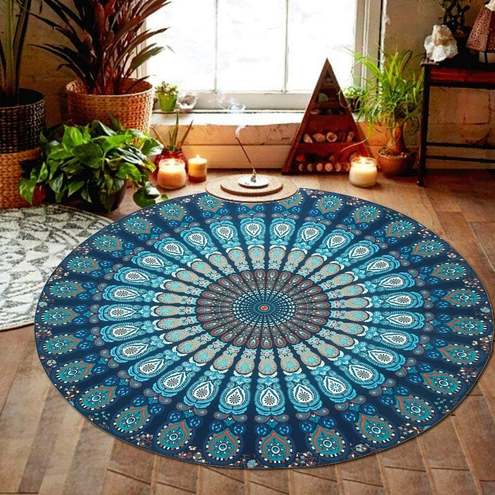 Round Beach Throw Tapestry 60 Inches