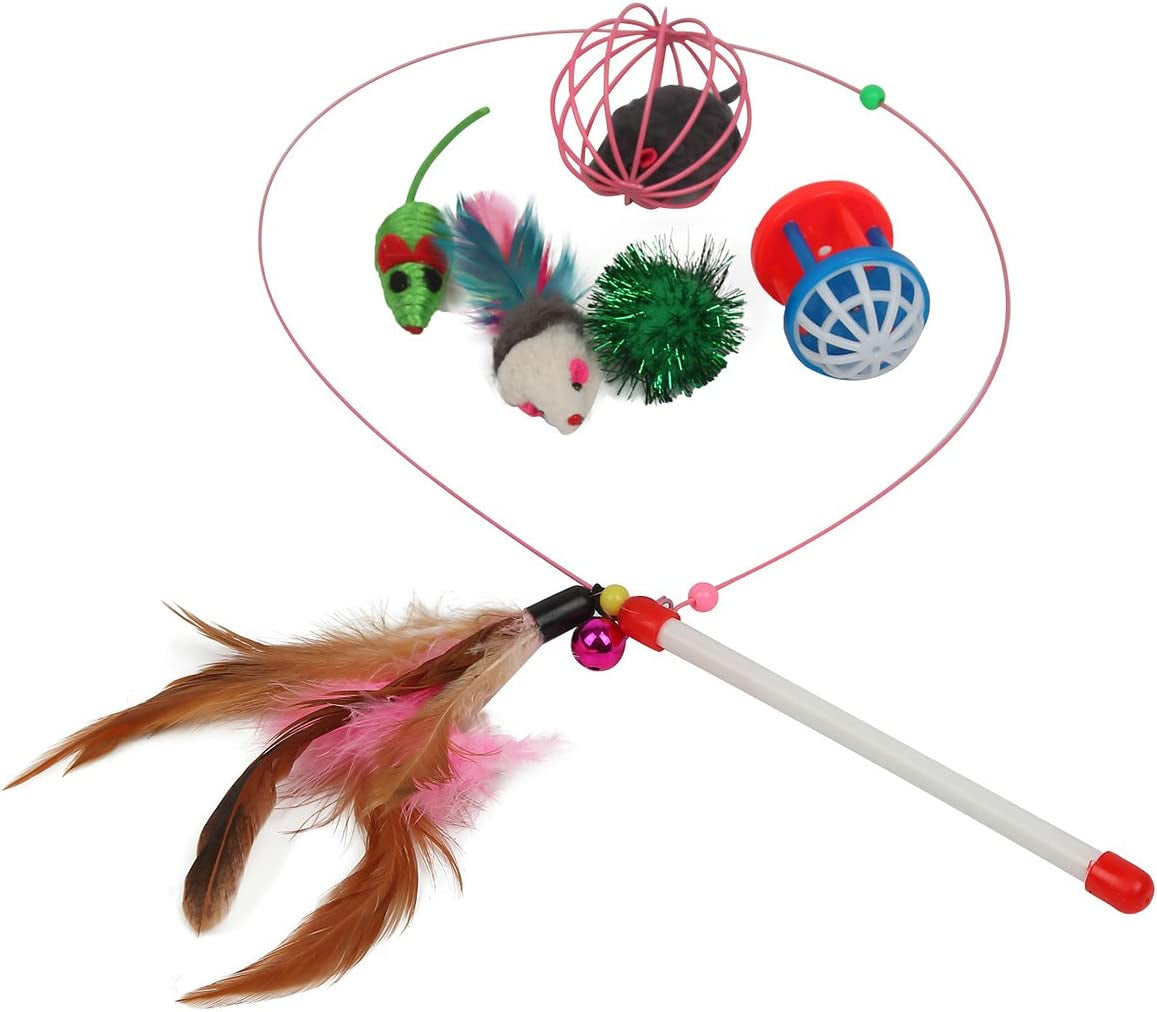 20 Pieces Cat Toys Variety Pack for Kitty