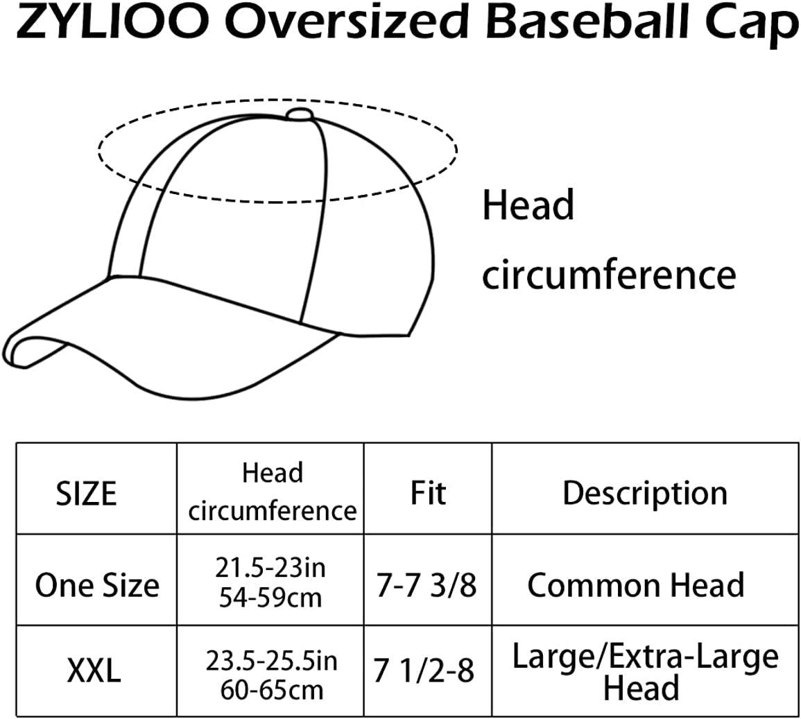 XXL Oversize Trucker Caps,Adjustable Running Hats for Big Heads,Large Lightweight Mesh Back Baseball Cap