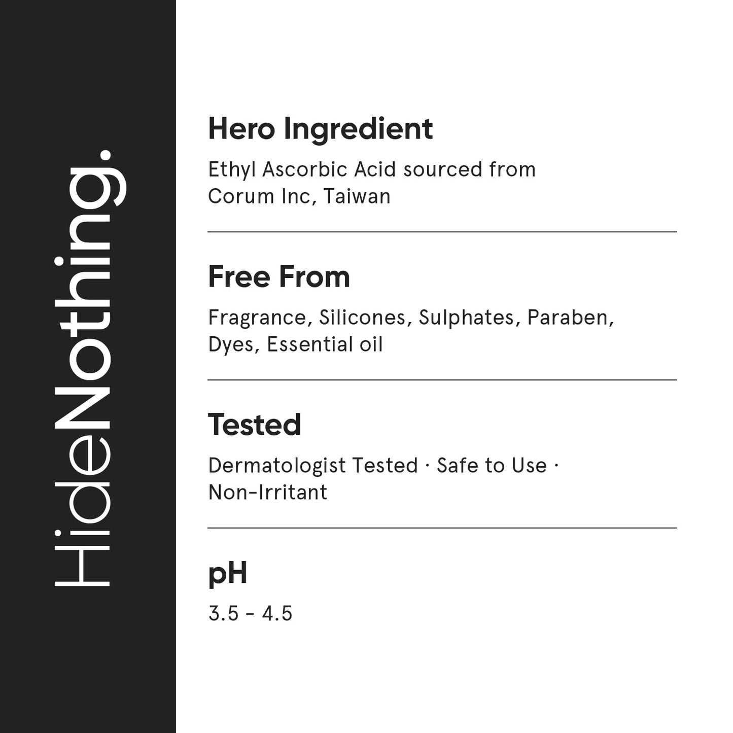 Minimalist 16% Vitamin C Serum With Vitamin E & Ferulic acid for Glowing Skin