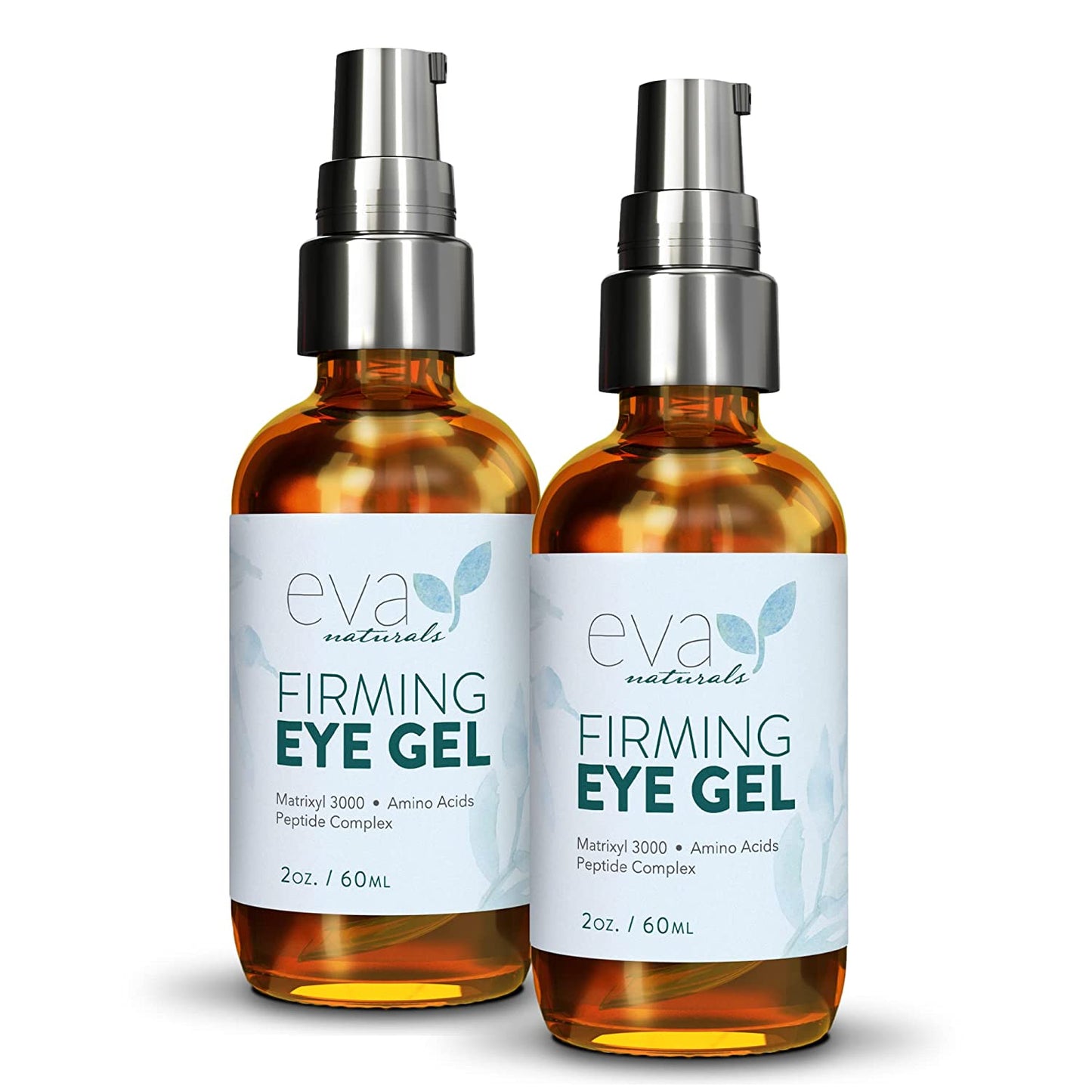 Anti-Aging Eye Gel - Luxurious Hydrating Under Eye Cream For Dark Circles and Puffiness, Bags, Crows Feet, Wrinkles - With Hyaluronic Acid & Skin-Firming Peptides Eye Serum (2 oz.)