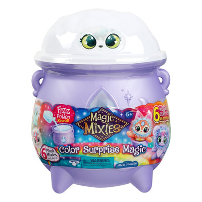 Magic Mixies Color Surprise Magic Purple Cauldron, Colors and Styles May Vary, Ages 5+