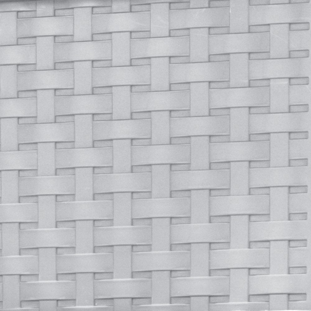3 Drawer Weave Tower Plastic, Cement