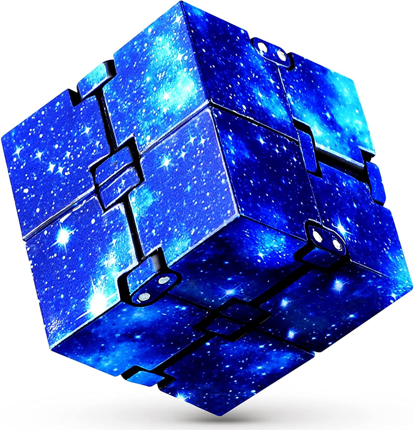 Fidgets Toys Fidget Cubes 2PCS Infinity Cubes for Kids & Teen & Adult, Cool Stuff Adult Toys Mini Gadget Best for Stress or Anxiety Relief and Kill Time, Sensory Toys Unique Teacher Appreciation Gifts