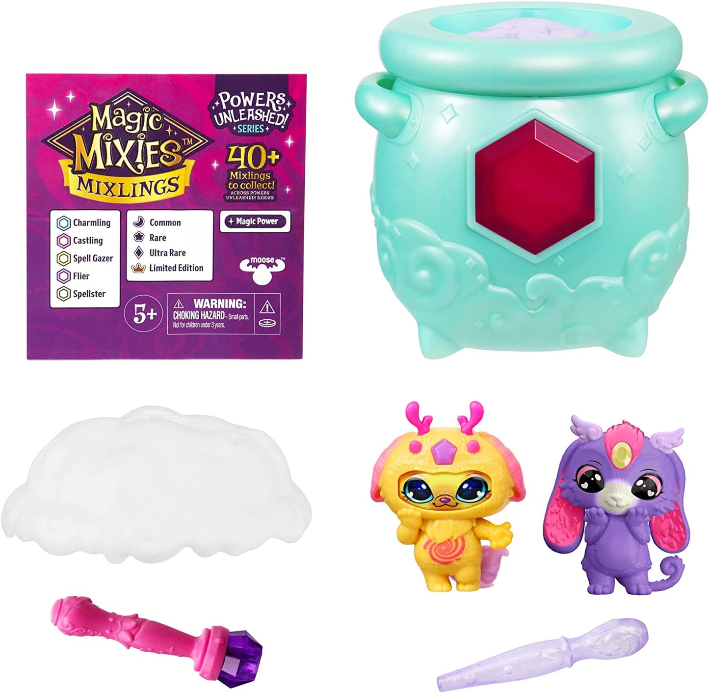 2 Pack Magic Mixies Mixlings Tap & Reveal Cauldron