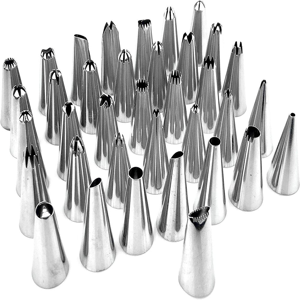 Piping Bags and Tips Set, 72 Pcs Cake Decorating Supplies Kit,Cake Decorating with 20 Frosting Bags, 42 Icing Tips Pastry, Cookie, Cupcake and Baking Supplies
