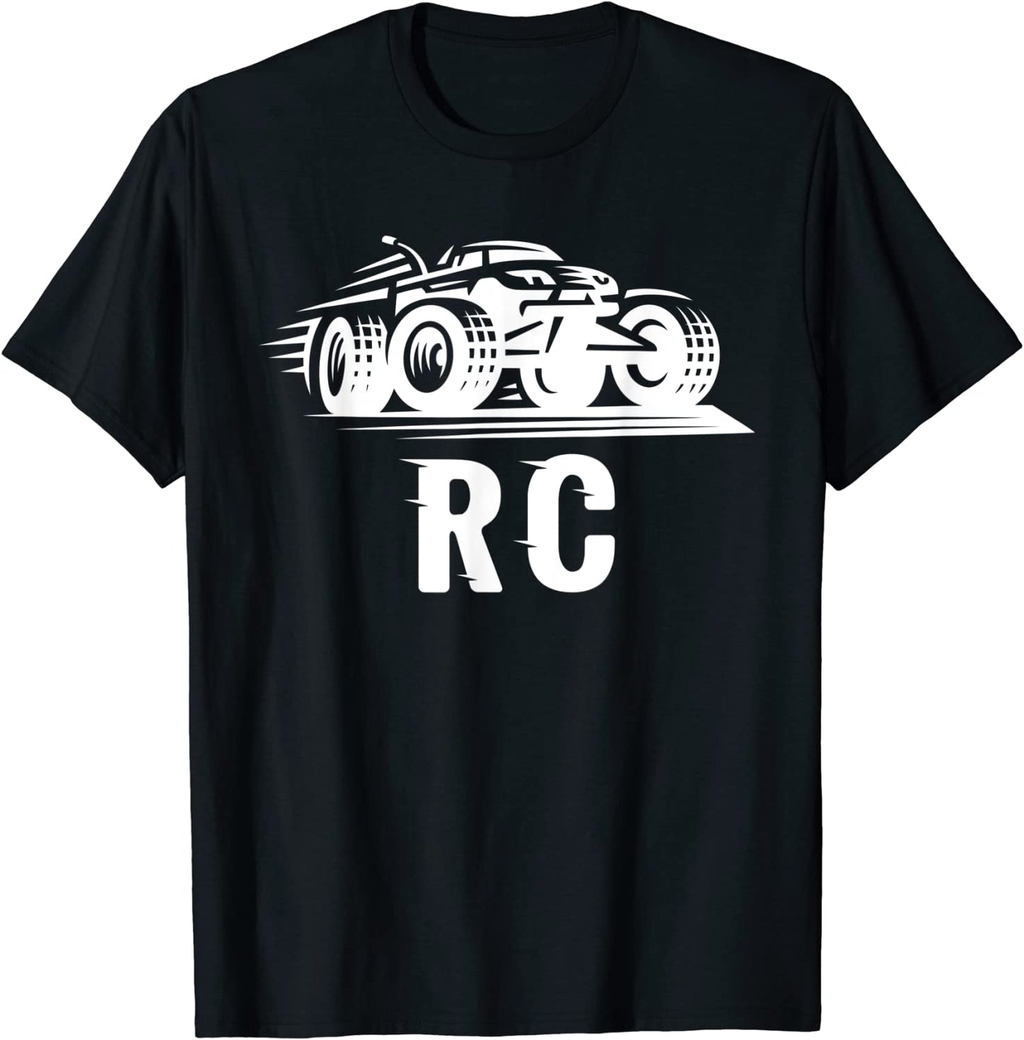 Radio Controlled Speeding Monster Truck - Hobby RC T-Shirt