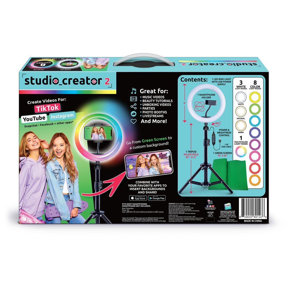 Video Maker Kit-Multicolor Ring Light