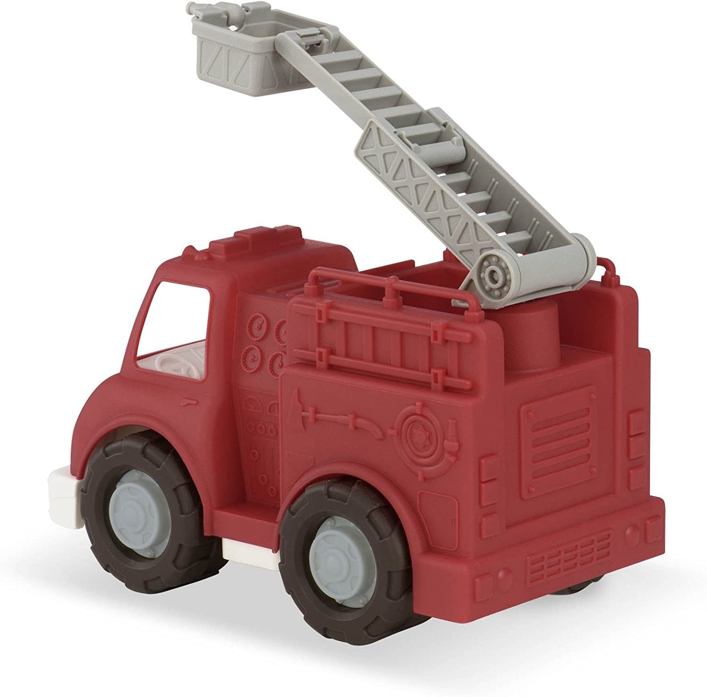 Wonder Wheels by Battat – Fire Truck, Recycling Truck, Excavator Truck – Combo of Recycling, Excavator, & Fire Truck Toys for Toddlers Age 1 & up (3 Pc) – 100% Recyclable