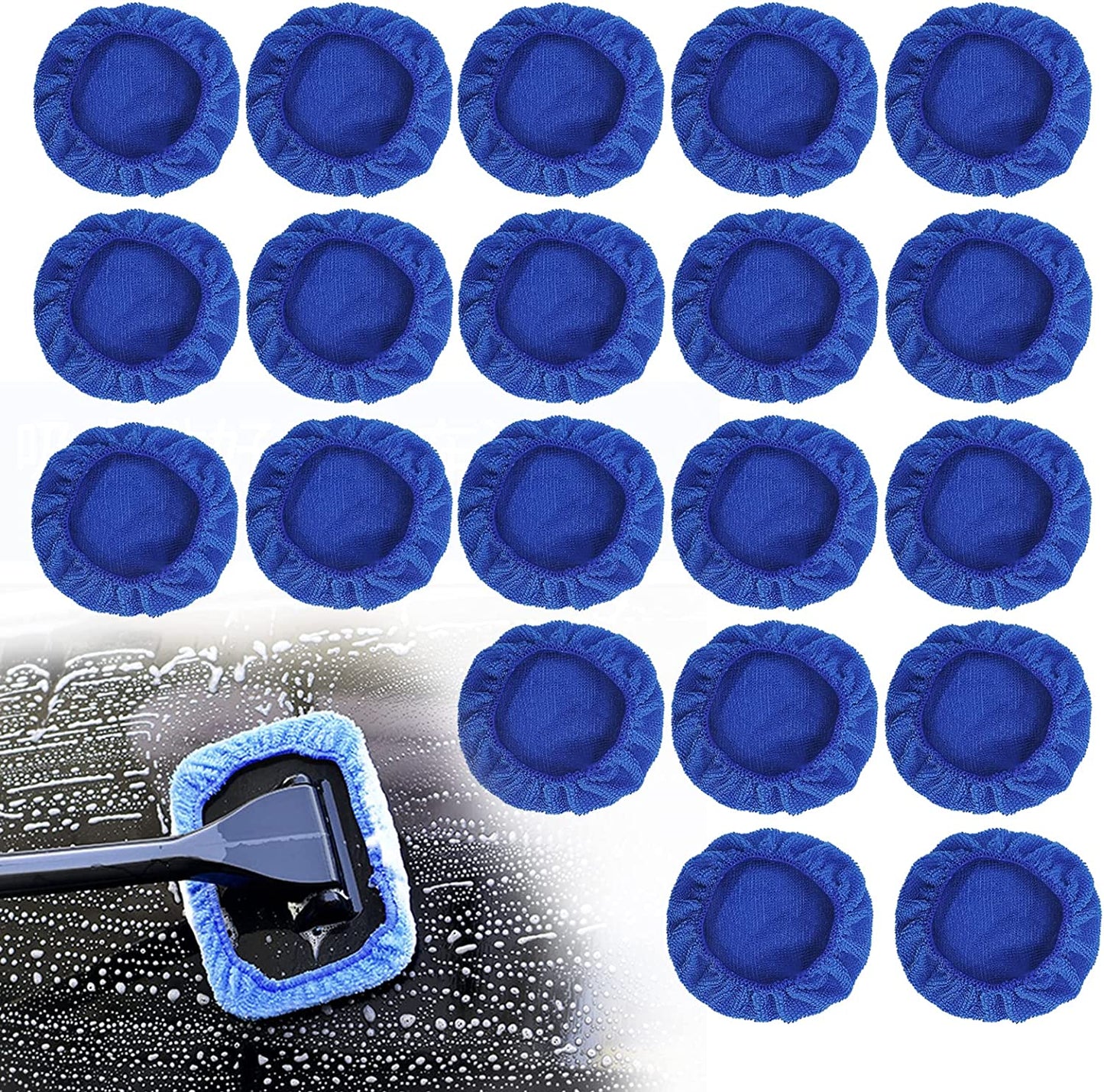 20 Pack Car Windshield Cleaning Tool Bonnets