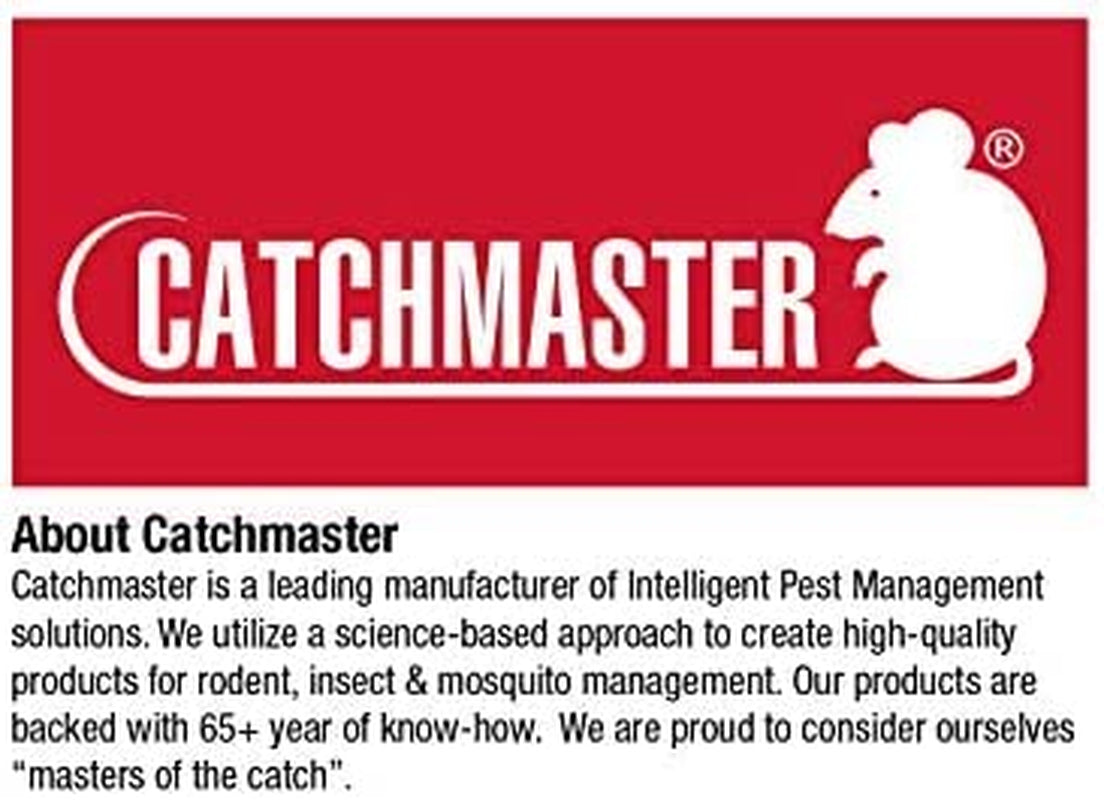 Catchmaster 72 Pack MAXCATCH Rat & Mouse Indoor Outdoor Glue Pest Trap