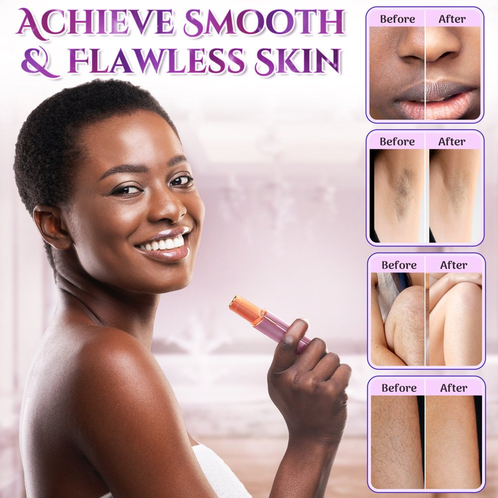 Painless Hair Removal Device for Women, Electric Facial Hair Remover