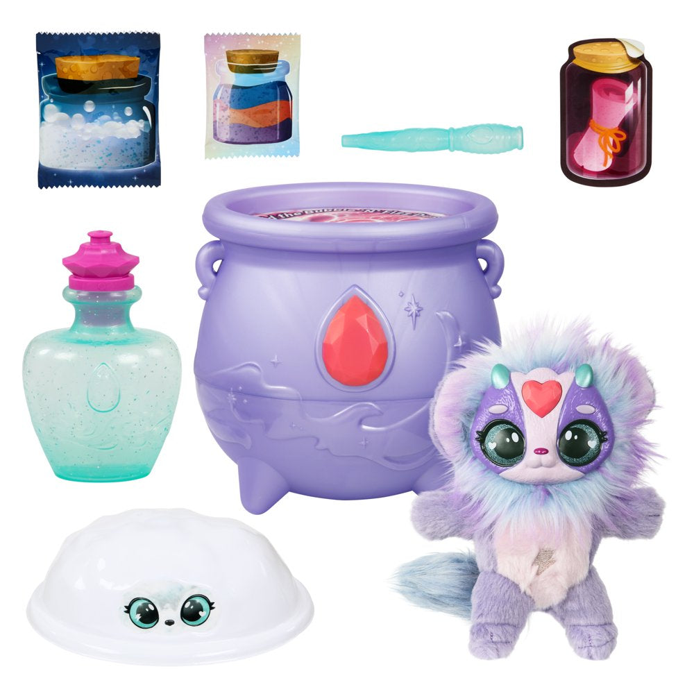 Magic Mixies Color Surprise Magic Purple Cauldron, Colors and Styles May Vary, Ages 5+