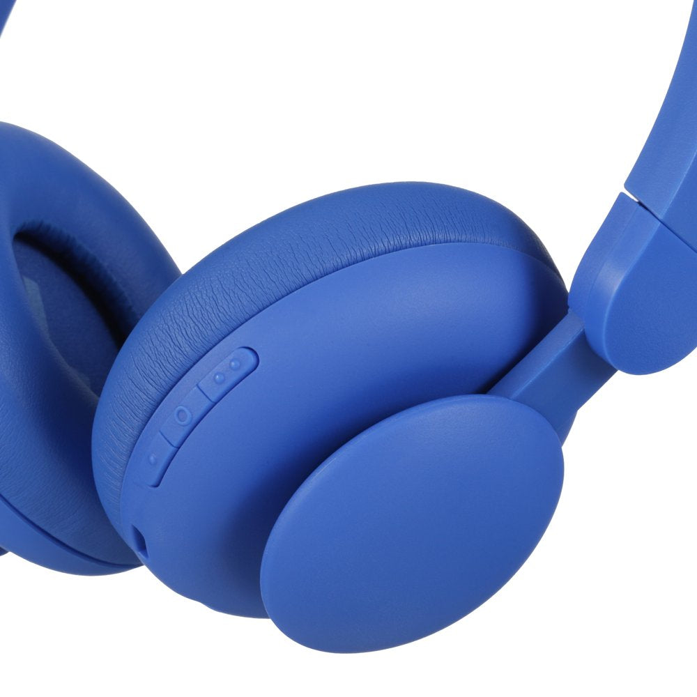 Wireless Bluetooth On-Ear Headphones - Blue