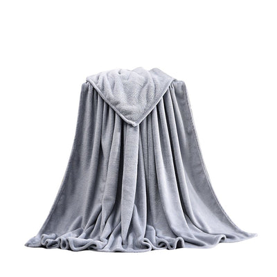 Super Soft Warm Solid Warm Micro Plush Fleece Blanket Throw Rug Sofa Bedding on Clearance