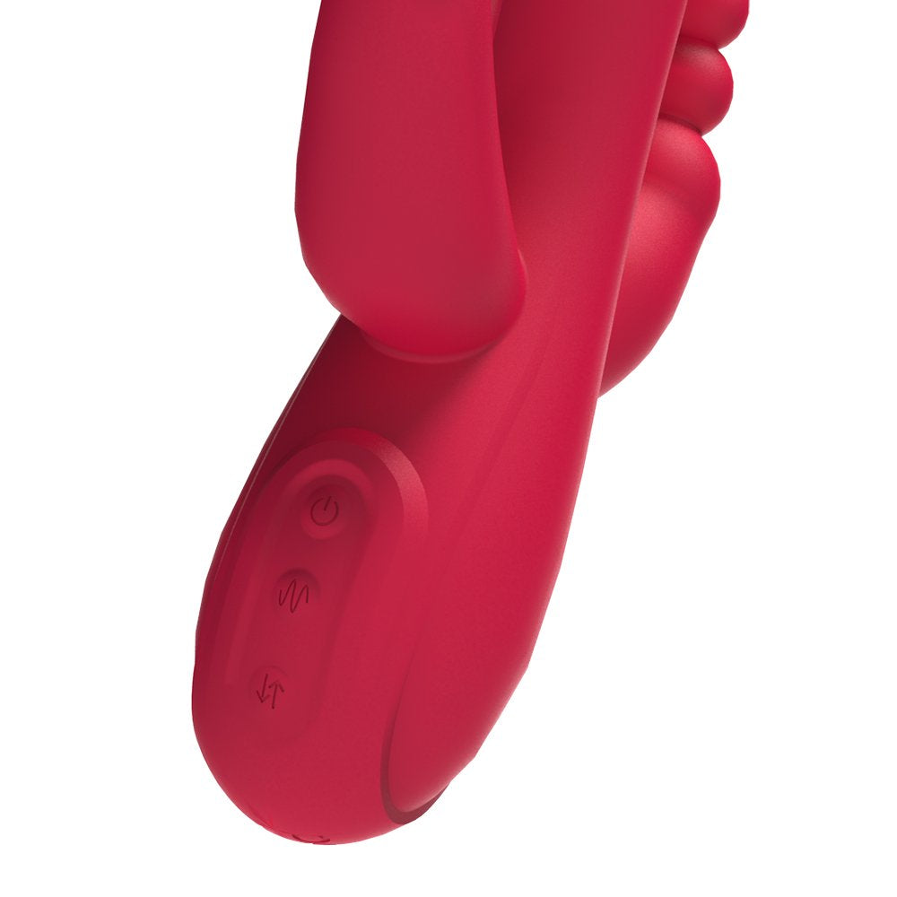 3 in 1 G-Spot Rabbit Vibrator 12 Speed Clitoral Stimulator Sex Toys Valentine'S Day Gift for Women Adult Toys(Rose Red)